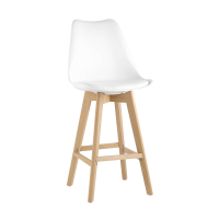 Стул барный Франкфурт белый