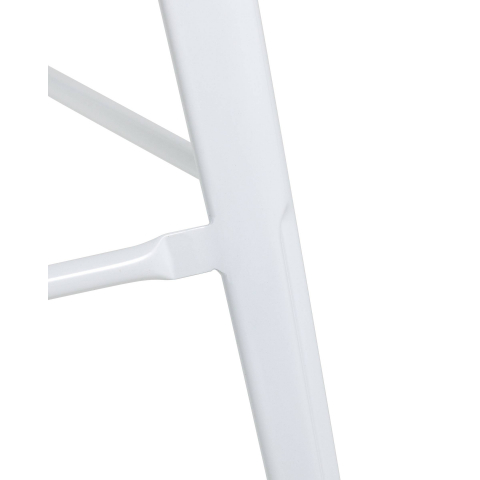 Стул барный TOLIX WOOD белый глянцевый