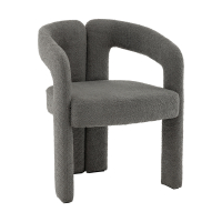 Стул Болинджер букле темно-серый