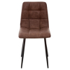 Стул CHILLI RU-05 коричневый винтаж, экокожа PU