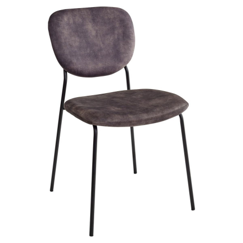 Стул CONVERS античный серый, велюр