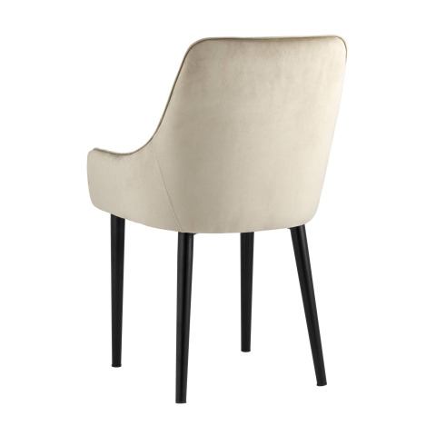 Стул Джоан велюр бежевый