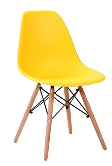 Стул Eames DSW желтый