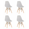 Стул Style DSW светло-серый x4