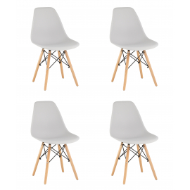 Стул Style DSW светло-серый x4