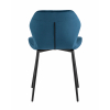 Стул Эдвин велюр синий