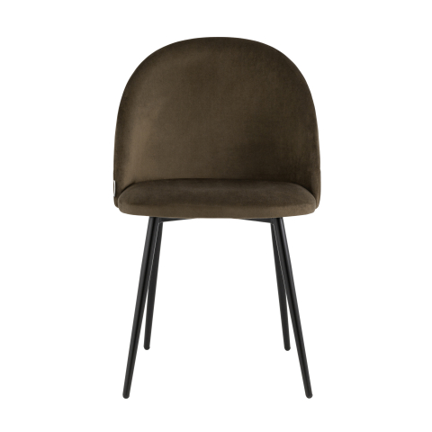 Стул Фолио велюр коричневый