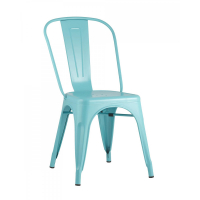 Стул Tolix голубой матовый