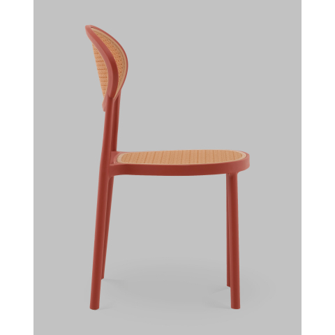 Стул Junie пластиковый красный