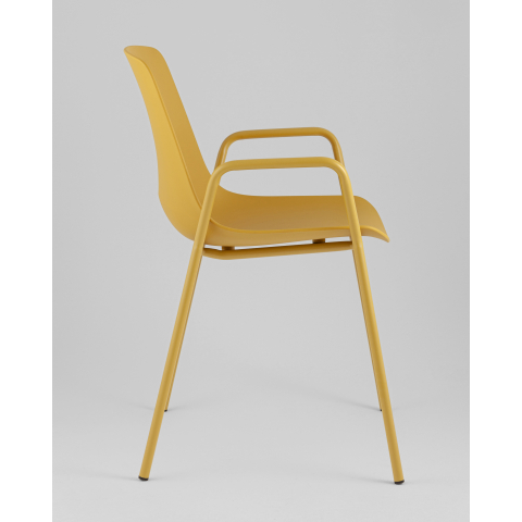 Стул Kaira пластик горчичный
