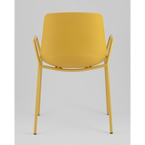 Стул Kaira пластик горчичный