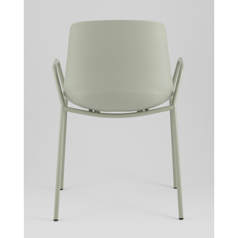Стул Kaira пластик серо-зеленый