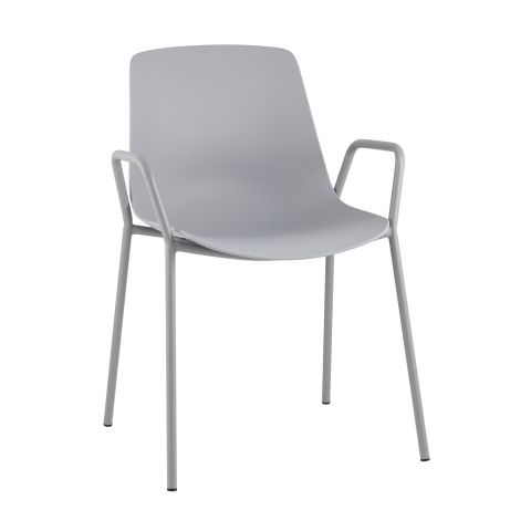 Стул Kaira пластик серый