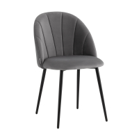 Стул Логан New (новая модель) велюр серый
