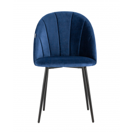 Стул Логан NEW велюр синий