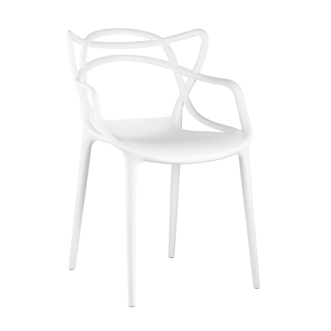 Стул Masters (Мастерс) пластик белый