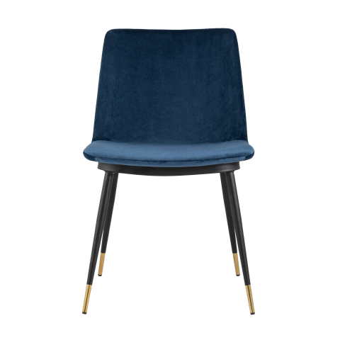 Стул Мелисса велюр синий