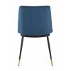 Стул Мелисса велюр синий