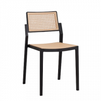 Стул пластиковый Milto черный