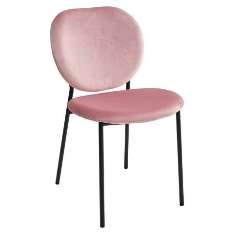 Стул MOD G062-78 розовый, велюр