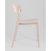 Стул Moris пластик нежно-розовый