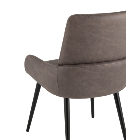 Стул Мюнхен искусственная замша коричневый