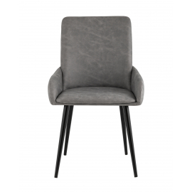 Стул Мюнхен искусственная замша серый