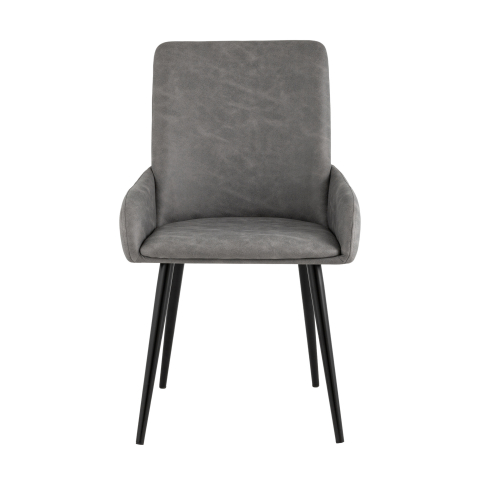 Стул Мюнхен искусственная замша серый