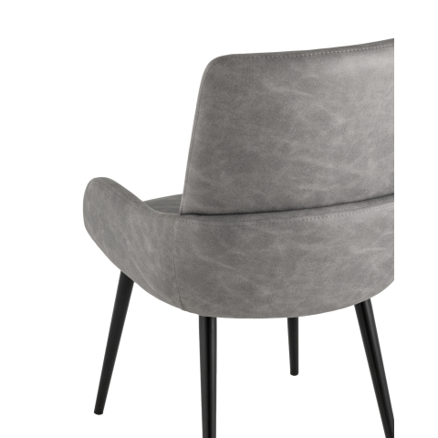 Стул Мюнхен искусственная замша серый