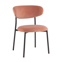 Стул обеденный Ayla коралловый