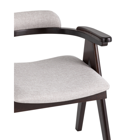 Стул обеденный OLAV светло-серый 2 шт.