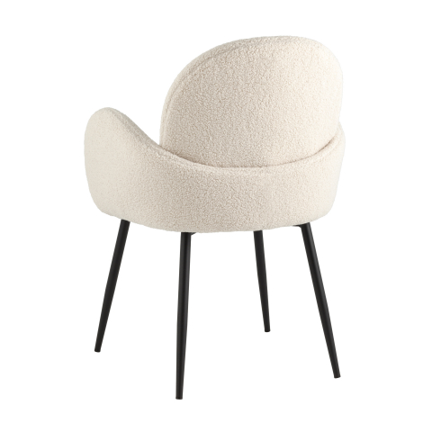 Стул Wave букле белый