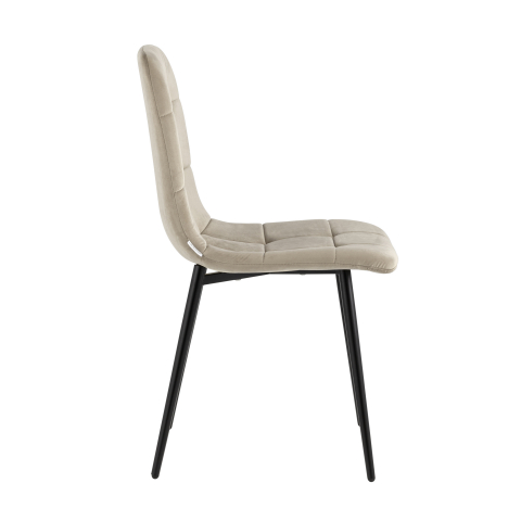 Стул Одди велюр бежевый