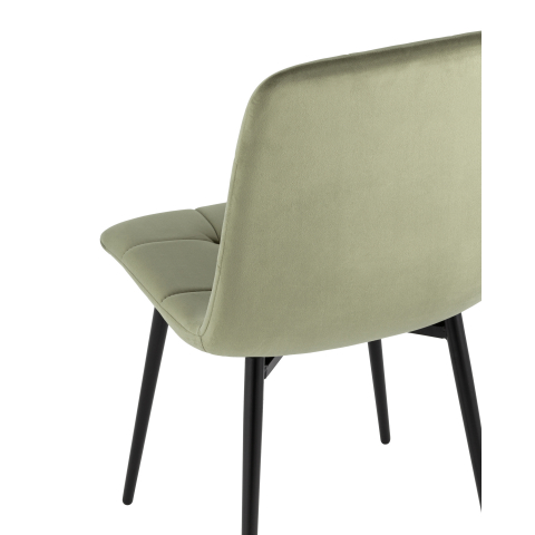 Стул Одди велюр пыльно-оливковый