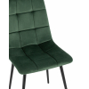Стул Одди велюр зелёный