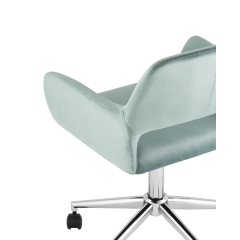 Кресло офисное ROSS велюр серо-зеленый