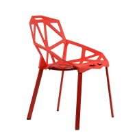 Пластиковый стул One красный