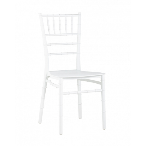 Стул Chiavari (Кьявари) пластик белый