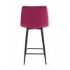Стул полубарный Джанго велюр винный высота сиденья 60 см