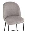 Стул полубарный Echo светло-серый