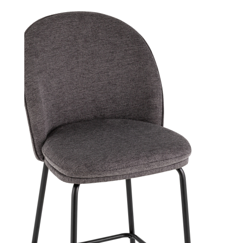 Стул полубарный Echo темно-серый