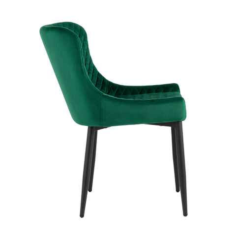Стул Ститч велюр изумрудный