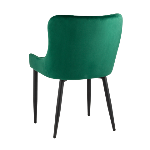 Стул Ститч велюр изумрудный