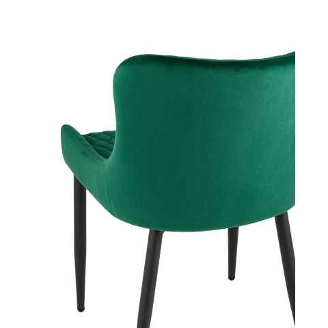 Стул Ститч велюр изумрудный