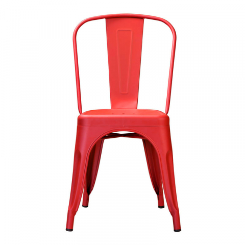 Стул Tolix style Красный