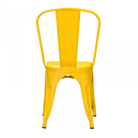 Стул Tolix style Желтый
