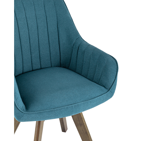 Стул вращающийся MANS бирюзовый 2 шт.