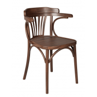 Венский стул Роза цвет орех 323 с подлокотниками