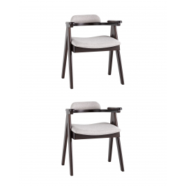 Стул обеденный OLAV светло-серый 2 шт.